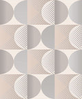 Round Ivory Urquiola Wallpaper by Tres Tintas