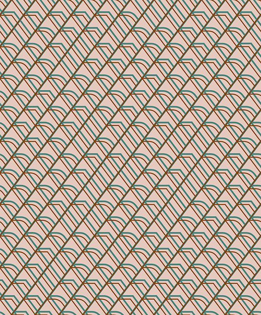 PU2904-1 Mesh Caramel Urquiola Wallpaper by Tres Tintas