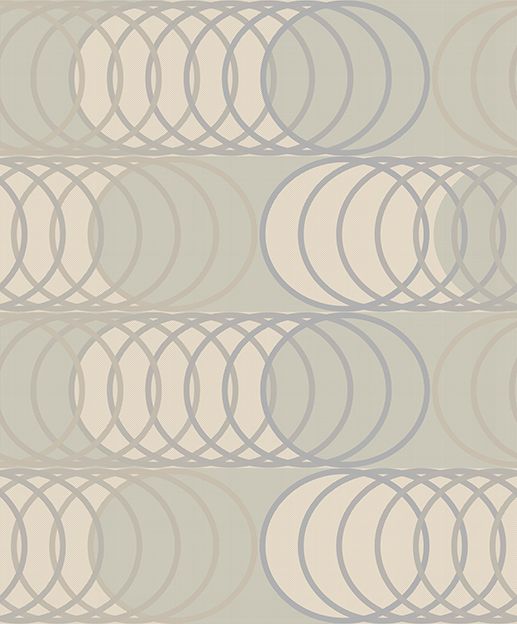PU2906-2 Circles Old Urquiola Wallpaper by Tres Tintas