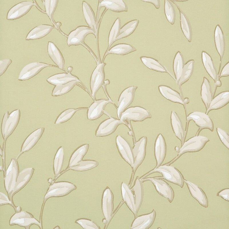 PW78002/2 Tintinhull Leaf Wallpaper by Baker Lifestyle