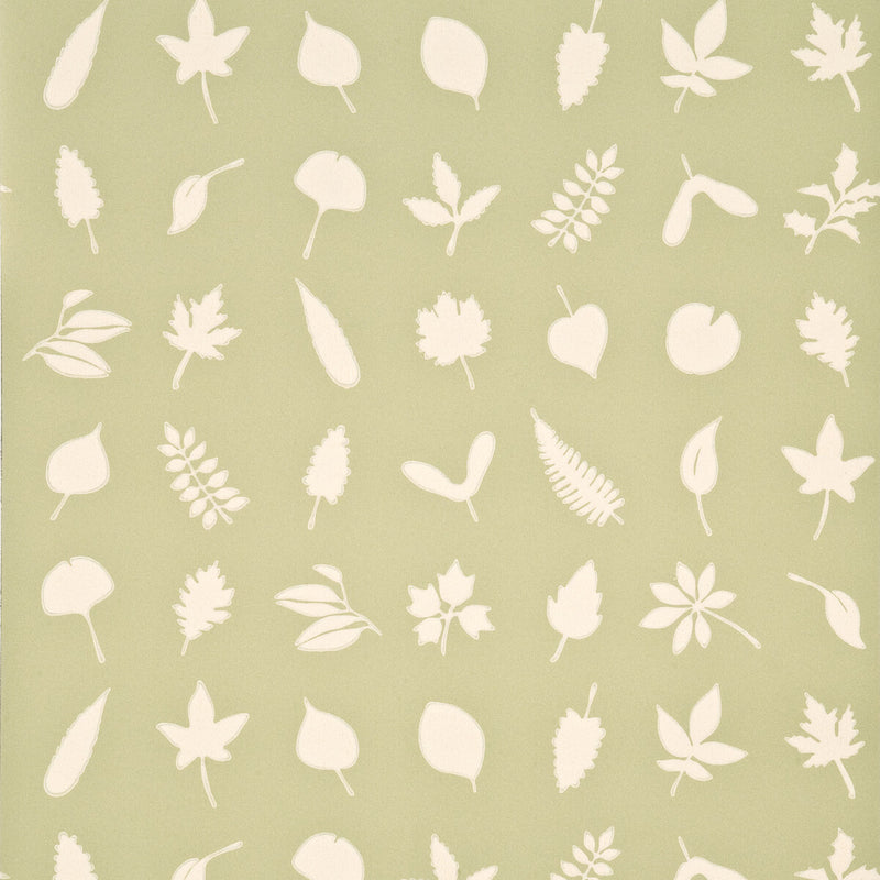 PW78011/3 Tumbling Leaves Opera Garden Wallpaper by Baker Lifestyle