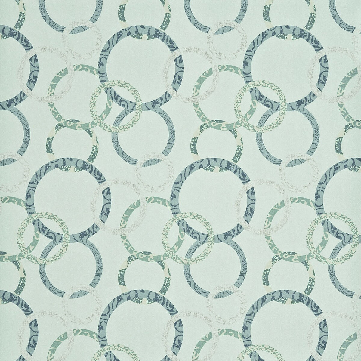 Roundel Homes and Gardens II Wallpaper by Baker Lifestyle