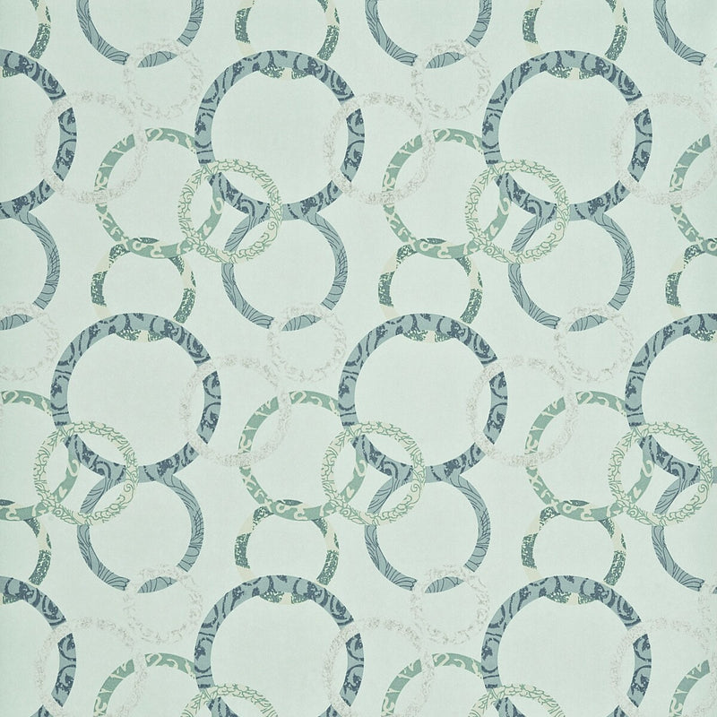 Roundel Homes and Gardens II Wallpaper by Baker Lifestyle