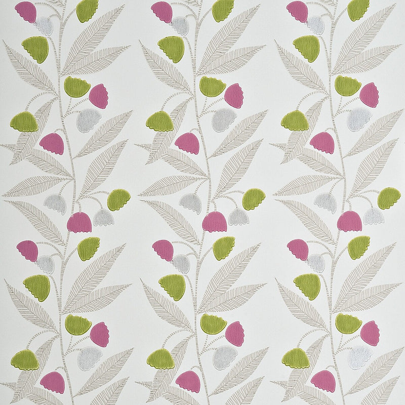 PW78020/07 Bell Flower Homes and Gardens II Wallpaper by Baker Lifestyle