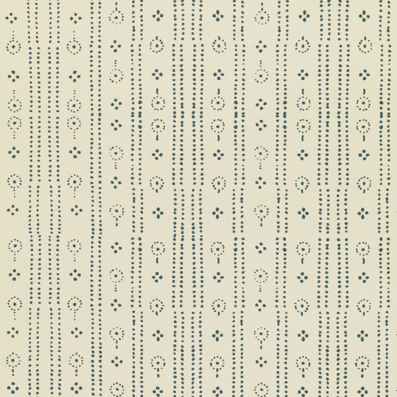W-BP-CO-IN-24-52 Birdlip Ice Navy Wallpaper by Parker & Jules