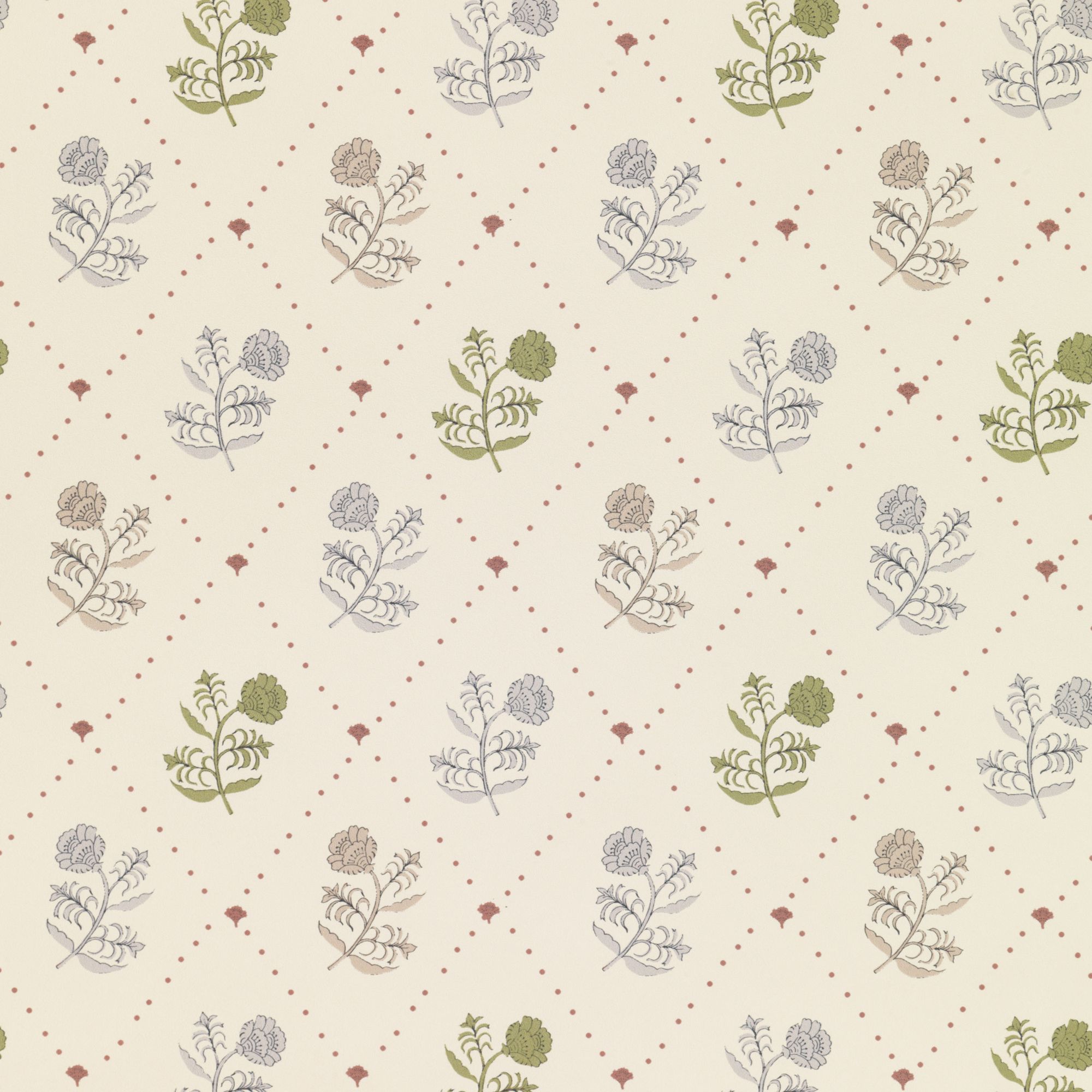 W-J-CO-CM-24-70 Jaipur Coral Moss Wallpaper by Parker & Jules