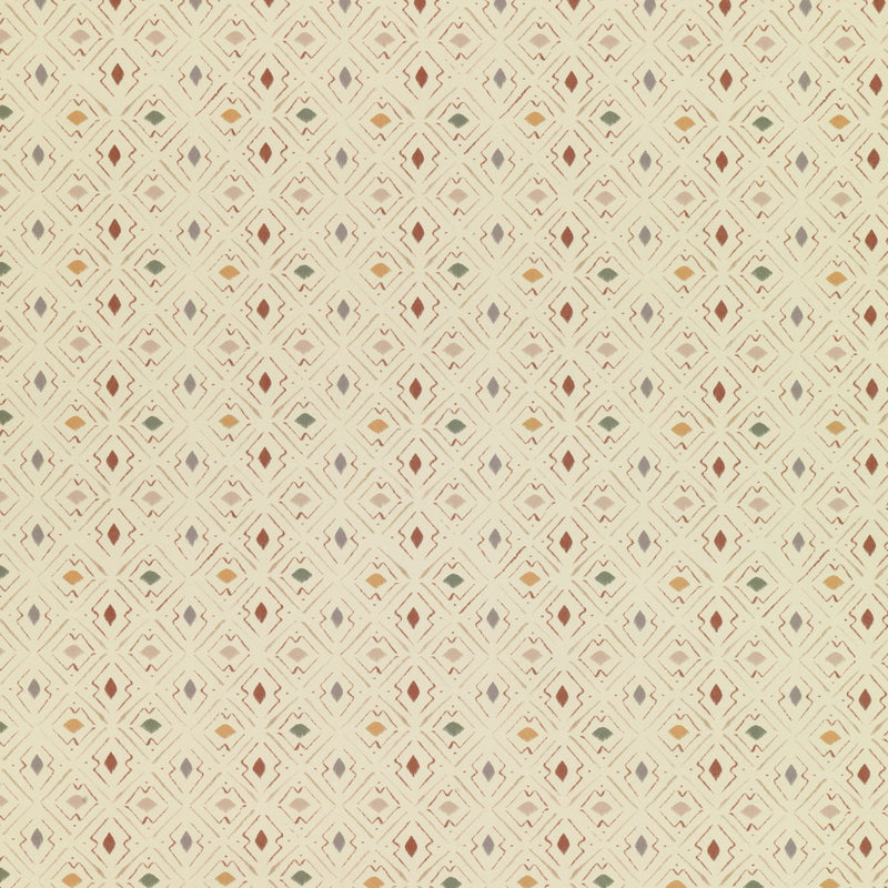 W-LL-CO-CT-24-70 Lulu Cinnamon Tobacco Wallpaper by Parker & Jules