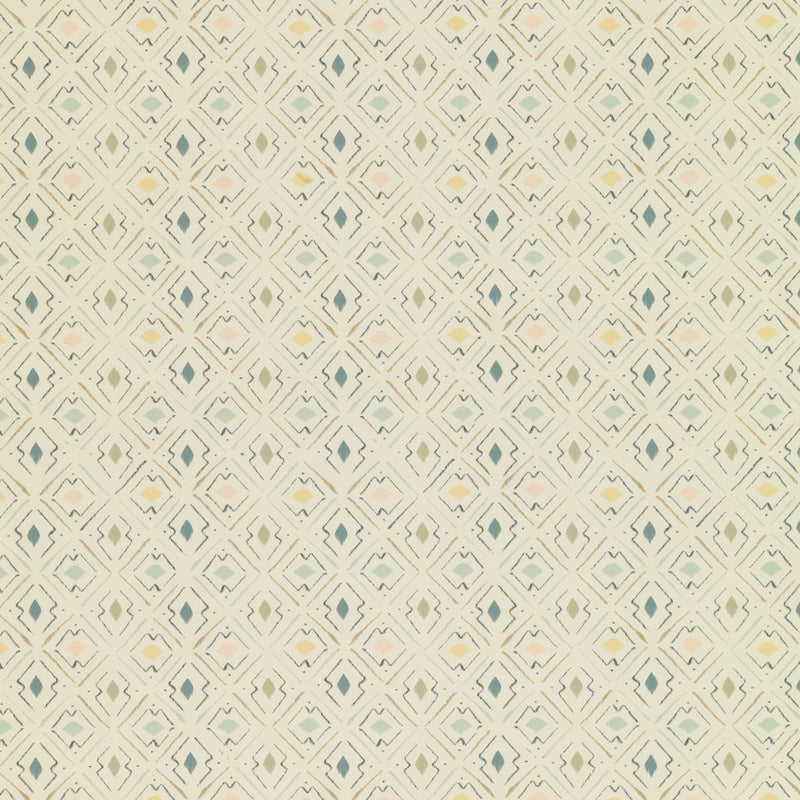 W-LL-CO-JR-24-70 Lulu Jade Rose Wallpaper by Parker & Jules