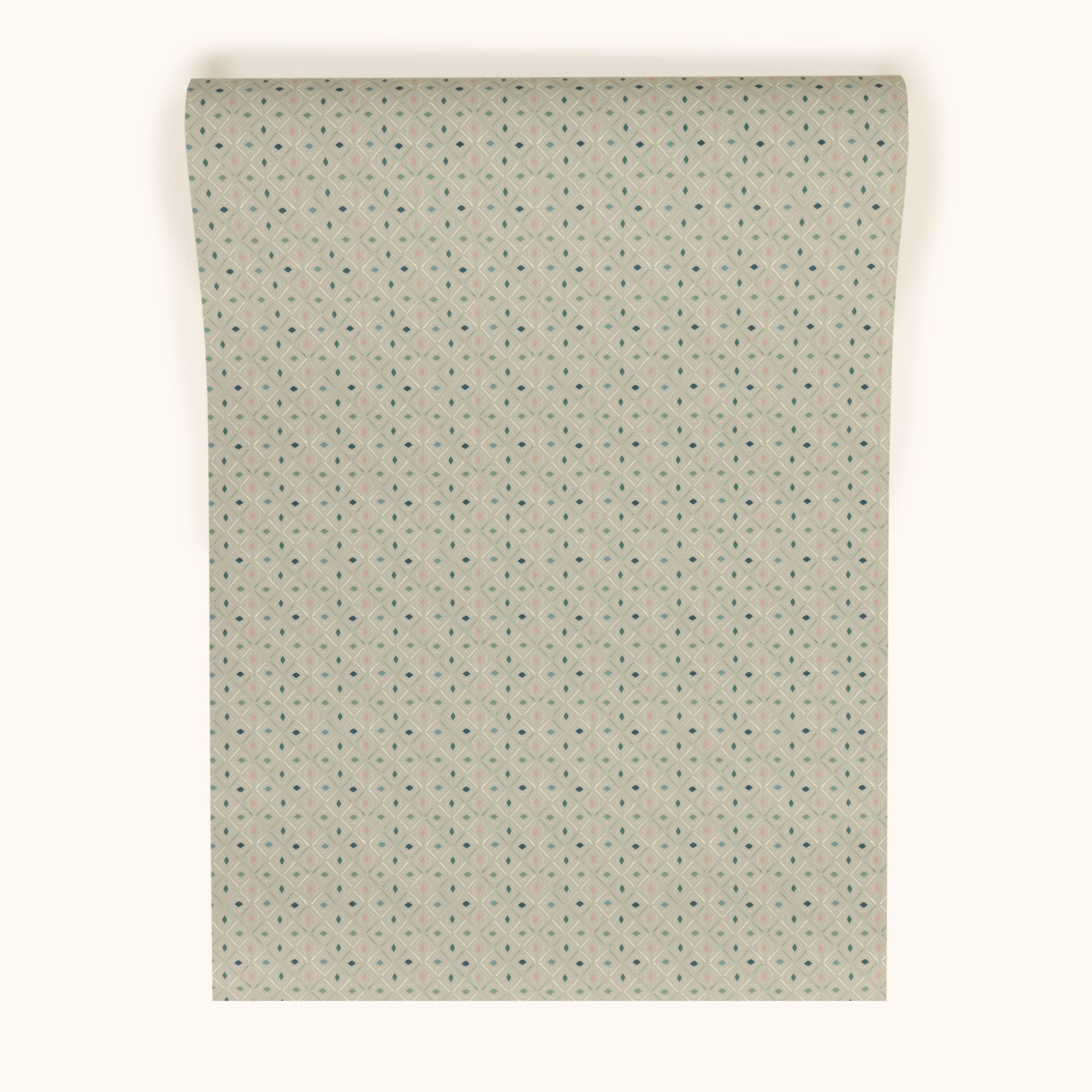 Lulu Verdigris Wallpaper by Parker & Jules