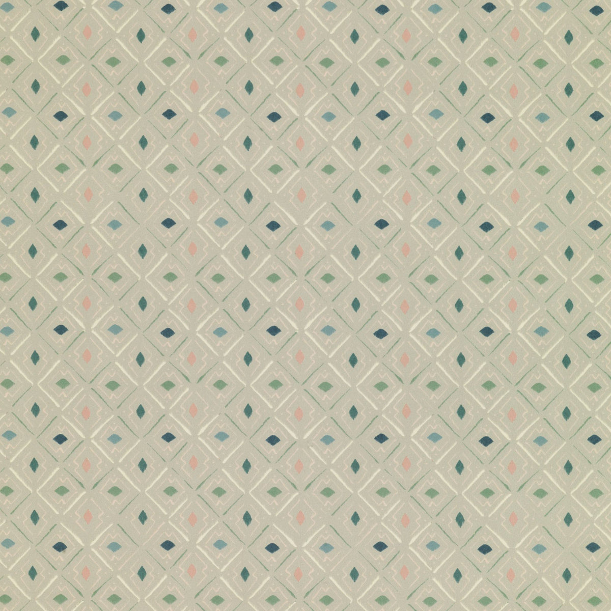 Lulu Verdigris Wallpaper by Parker & Jules