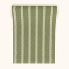 W-DSS-CO-SG-24-70 Double Scroll Stripe Spring Green Wallpaper by Parker & Jules