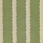 W-DSS-CO-SG-24-70 Double Scroll Stripe Spring Green Wallpaper by Parker & Jules