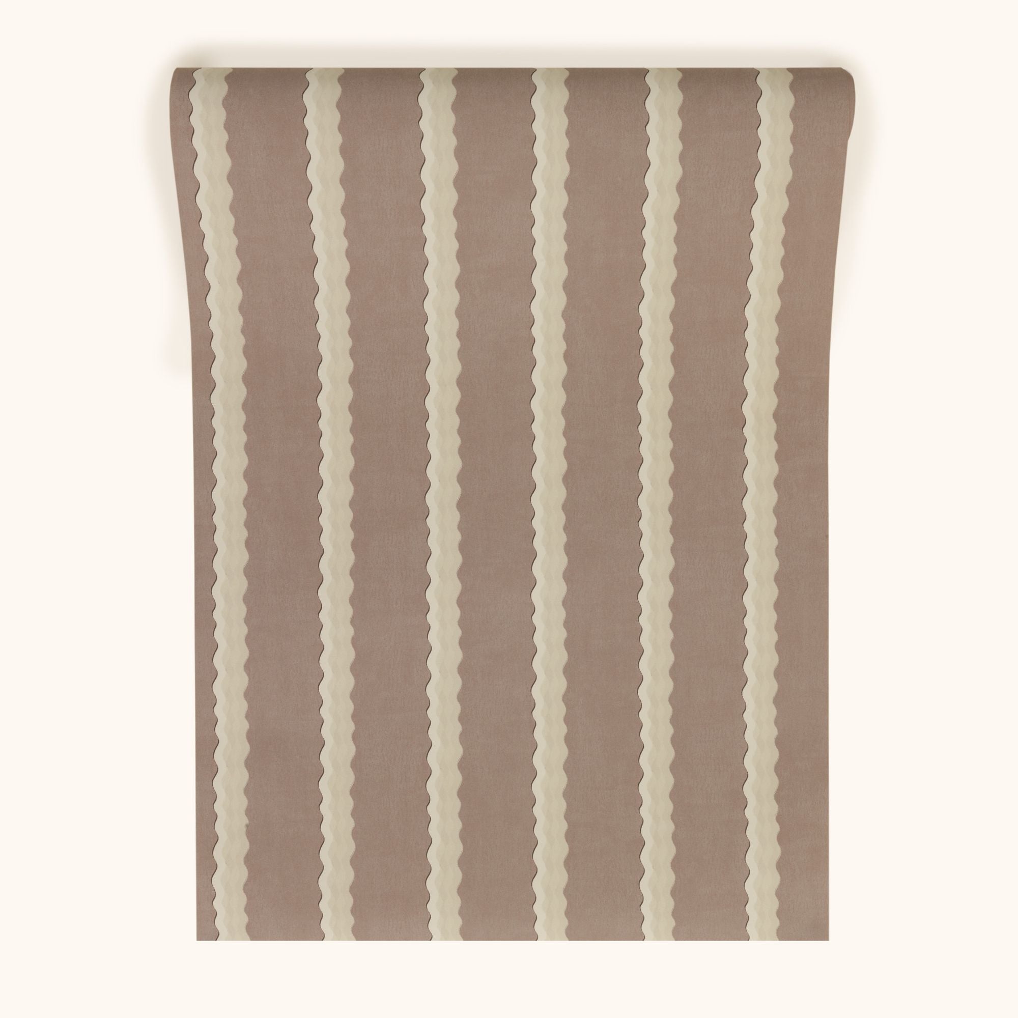 W-DSS-CO-L-24-70 Double Scroll Stripe Lilac Wallpaper by Parker & Jules
