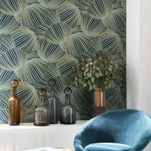 Pampelonne Mediterranee Wallpaper by Casadeco