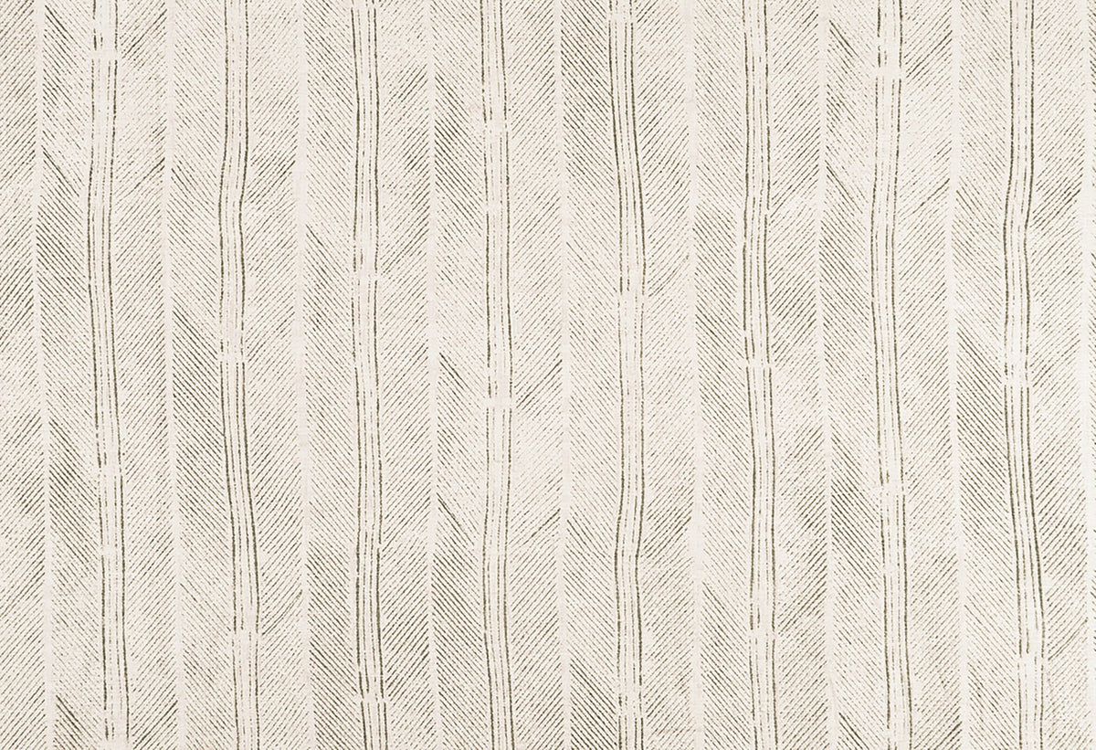 Peacock Natural fabric by Christopher Farr Cloth