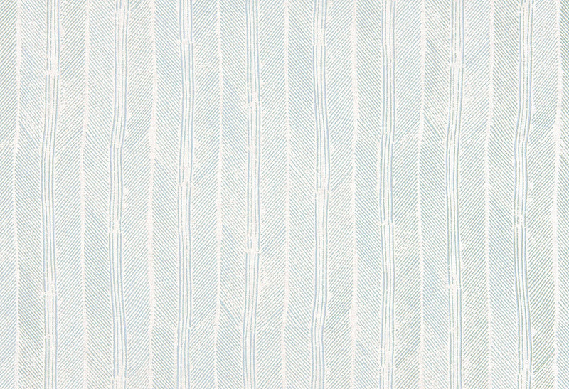 Peacock Pale Blue fabric by Christopher Farr Cloth