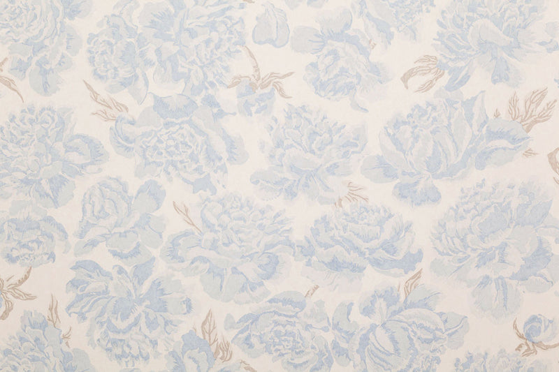 Peonies Sky Wallpaper by Christopher Farr Cloth