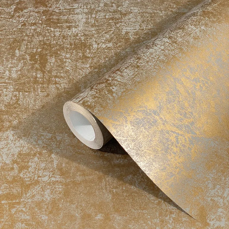 53126 Gold The New Textures Wallpaper By Galerie