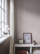 S10653 Pink Albin Familjen Mural by Sandberg