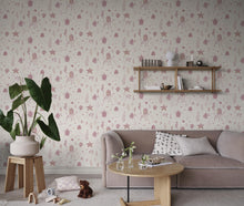 S10717 Pink Della Familjen Wallpaper by Sandberg