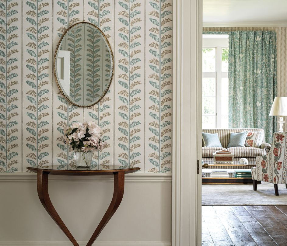 Plumier Signature Wallpaper by Nina Campbell