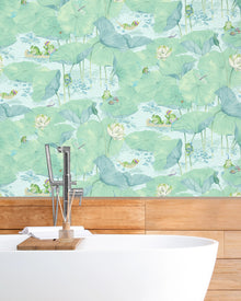 BMWL005/07A Pond Life Wild Life Wallpaper by Brand McKenzie