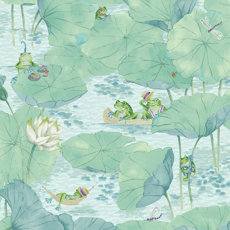 BMWL005/07A Pond Life Wild Life Wallpaper by Brand McKenzie