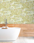 BMWL005/07B Pond Life Wild Life Wallpaper by Brand McKenzie