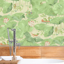 BMWL005/07C Pond Life Wild Life Wallpaper by Brand McKenzie