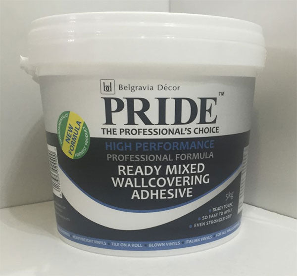 Pride Ready Mixed Wallcovering Adhesive 5KG