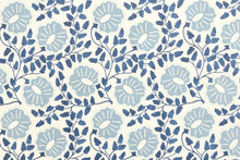 Punch Paisley Cobalt Wallpaper by Christopher Farr Cloth