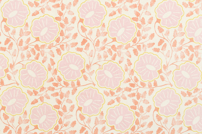 Punch Paisley Guava Wallpaper by Christopher Farr Cloth