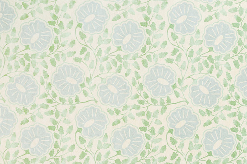 Punch Paisley Iris Wallpaper by Christopher Farr Cloth