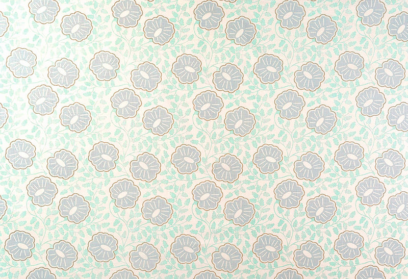 Punch Paisley Pale Blue fabric by Christopher Farr Cloth