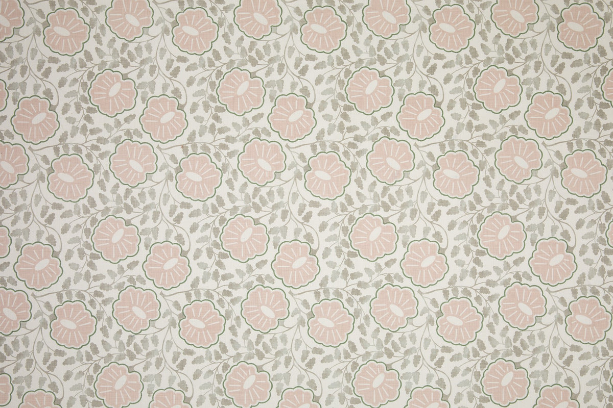 Punch Paisley Olive fabric by Christopher Farr Cloth