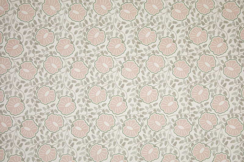 Punch Paisley Olive fabric by Christopher Farr Cloth