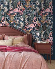 BMWL005/08A Punk Rocks Wild Life Wallpaper by Brand McKenzie