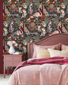 BMWL005/08D Punk Rocks Wild Life Wallpaper by Brand McKenzie