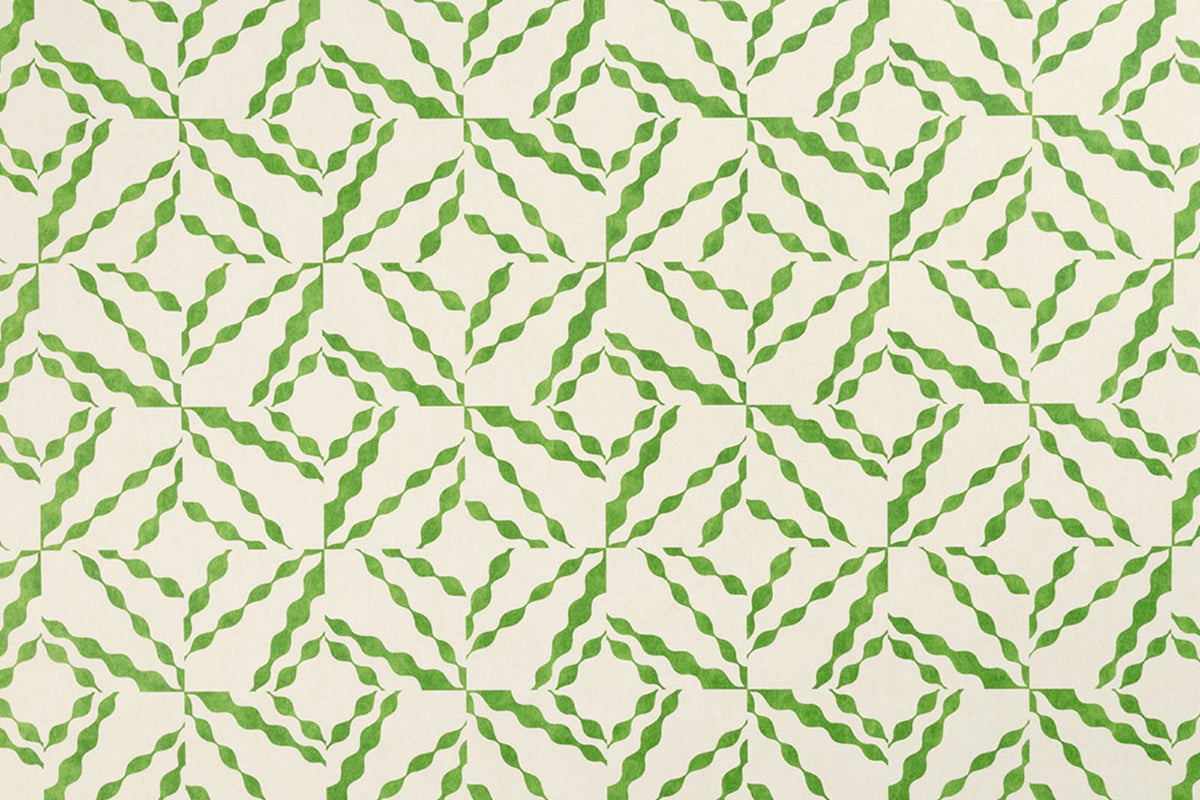 Puzzle Grass Wallpaper by Christopher Farr Cloth