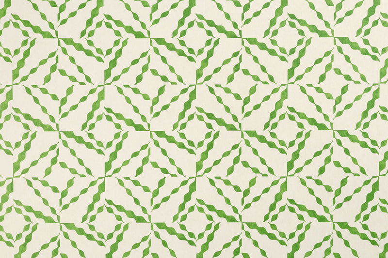 Puzzle Grass Wallpaper by Christopher Farr Cloth