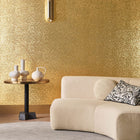 Pyrite Textures Metalliques Wallpaper by Casamance