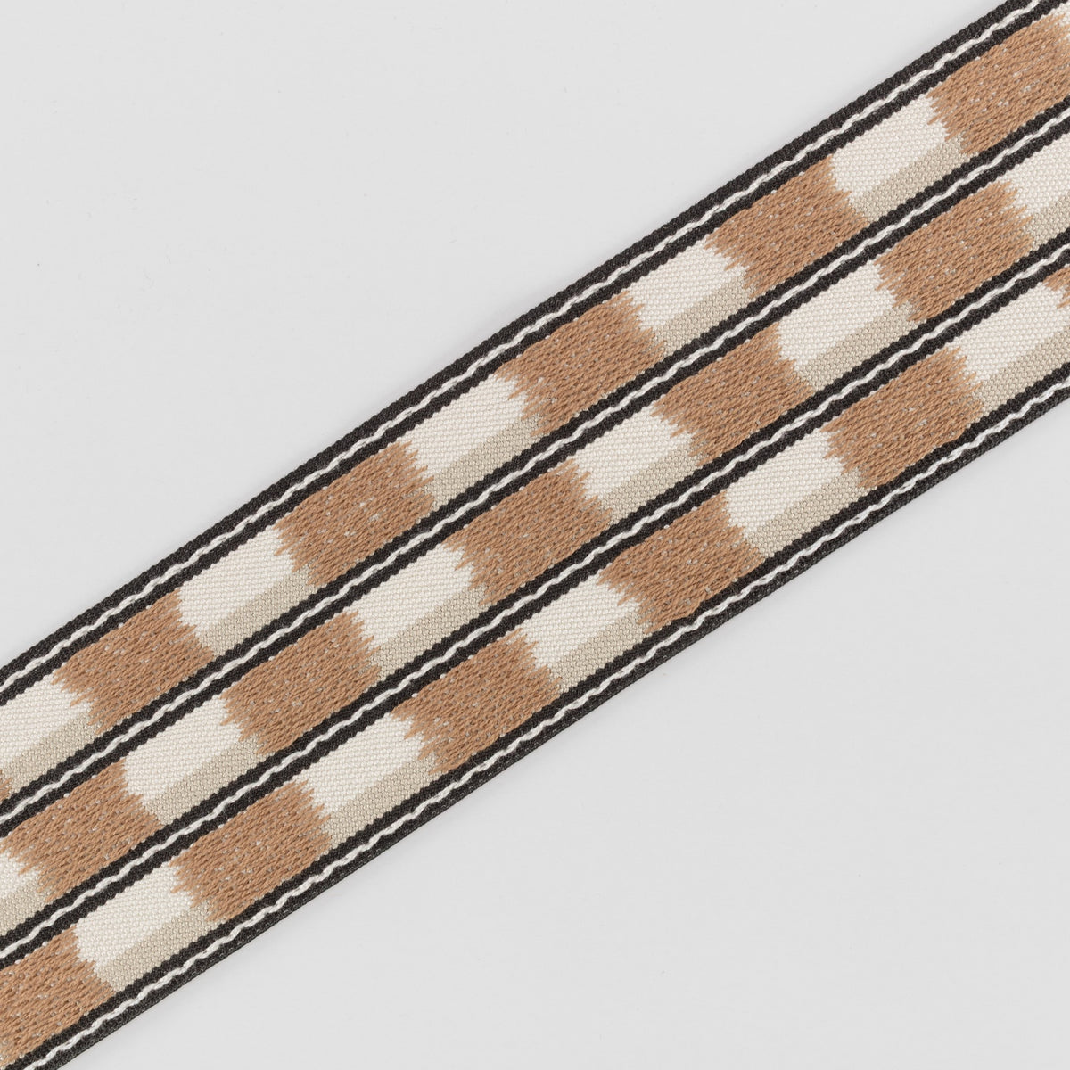 Zhari Braid Truffle Pinto Trimmings by Romo