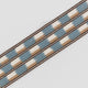Zhari Braid Caspian Pinto Trimmings by Romo
