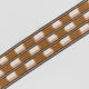 Zhari Braid Tuscan Pink Pinto Trimmings by Romo