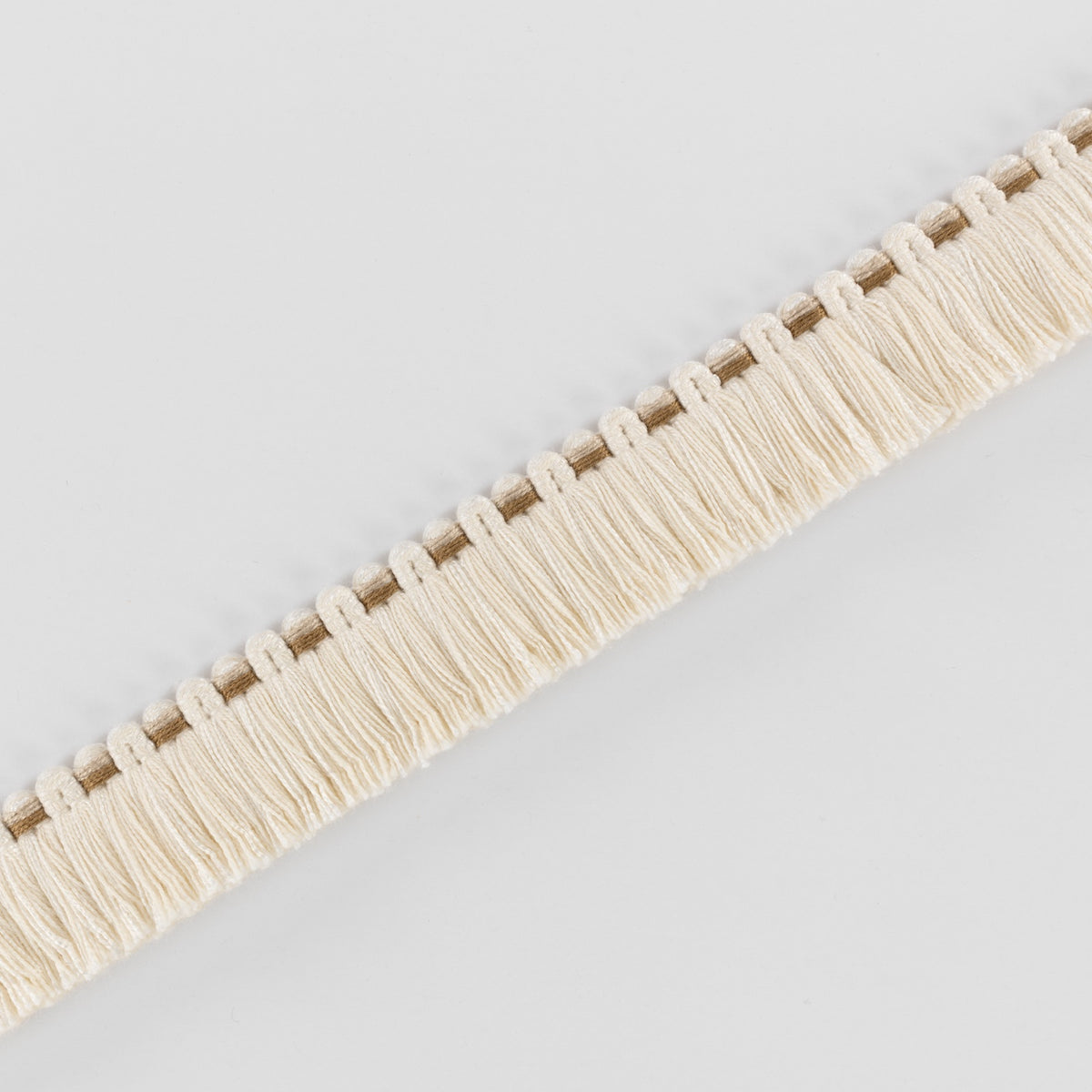Saffra Fringe Oyster Pinto Trimmings by Romo