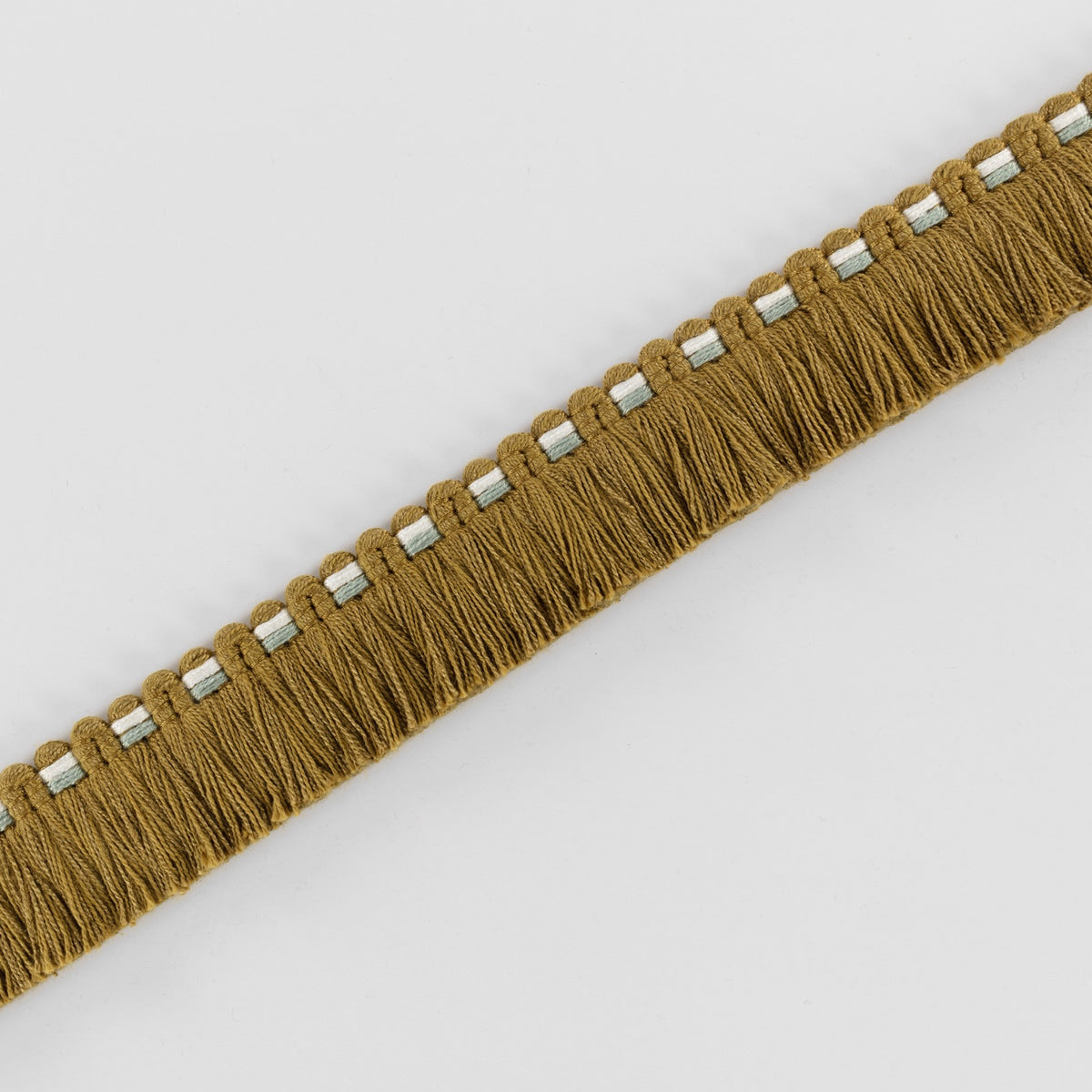 Saffra Fringe Antique Gold Pinto Trimmings by Romo