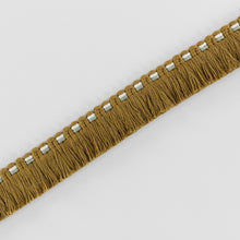 Saffra Fringe Antique Gold Pinto Trimmings by Romo