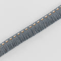 Saffra Fringe Shadow Grey Pinto Trimmings by Romo