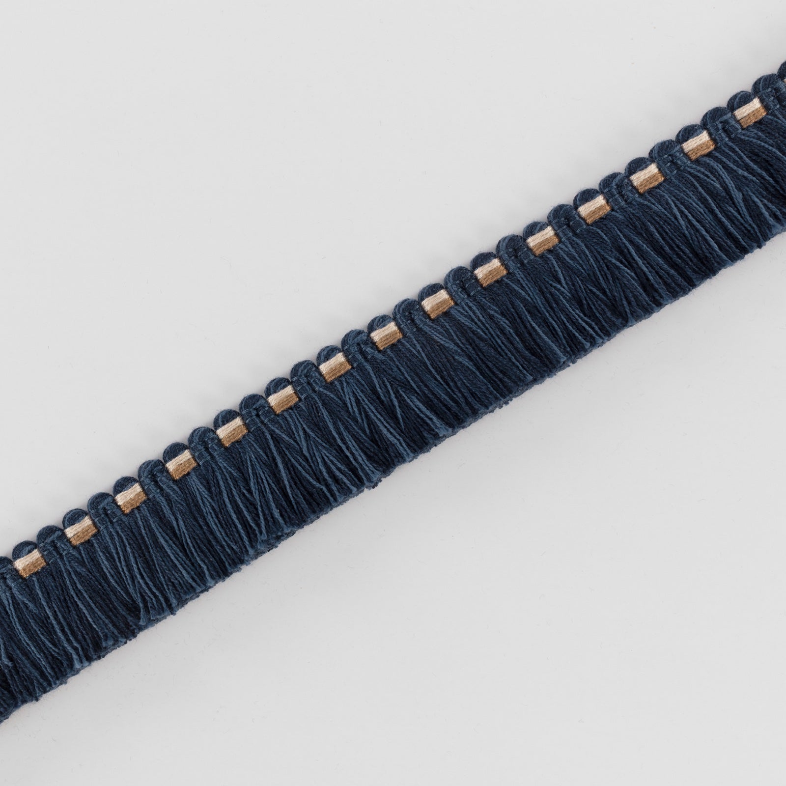 Saffra Fringe Navy Pinto Trimmings by Romo