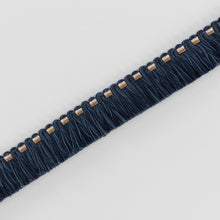 Saffra Fringe Navy Pinto Trimmings by Romo